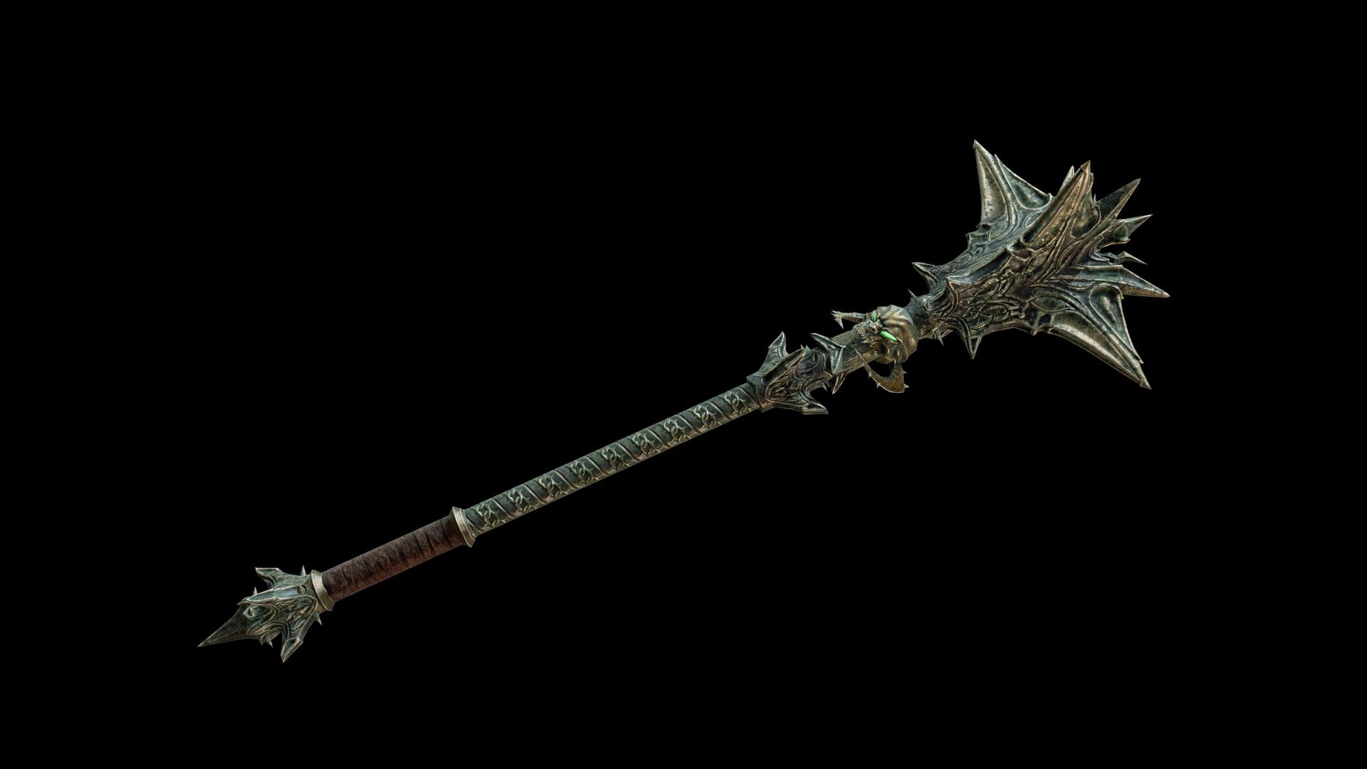 Mace Of Molag Bal 3D Model By Irritum 69ec2a5 Sketchfab   Cdb8cf75f7c945fdb211c1d50bf3d64a 