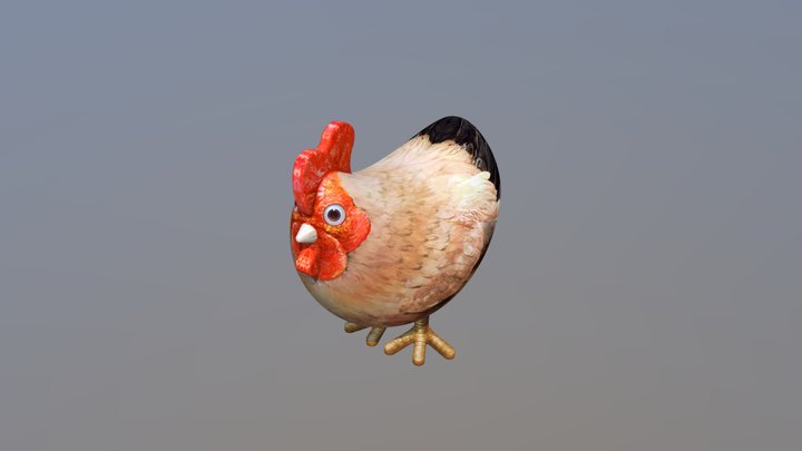 Chicken 1124 3D Model