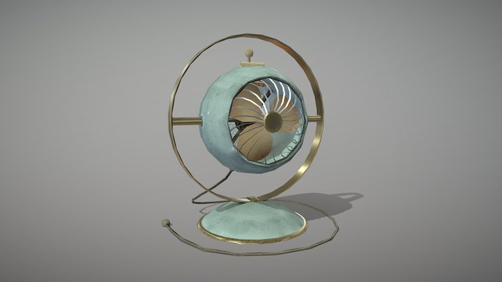 Vintage fan 3D Model