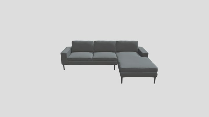 Contemporary Sofa 3D Model
