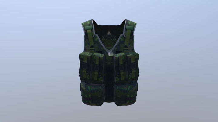 Vest 3D Model