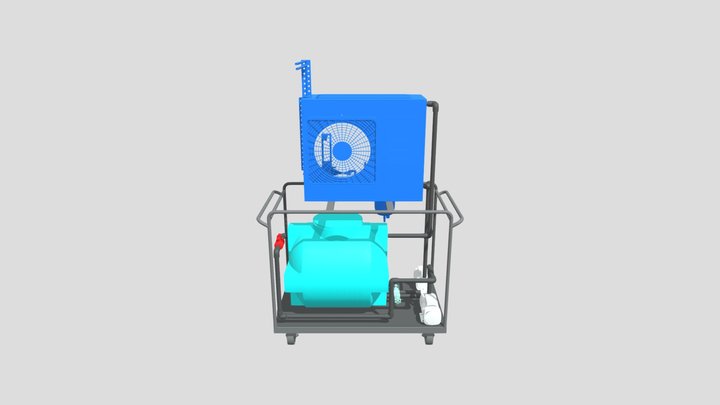PORTABLE WATER CHILLER - AS-BUILT 3D Model