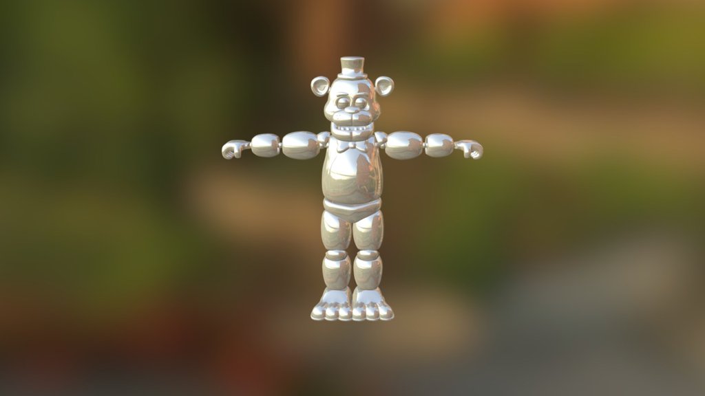 F Na F 1 Freddy(Rigged-Textures come with it)