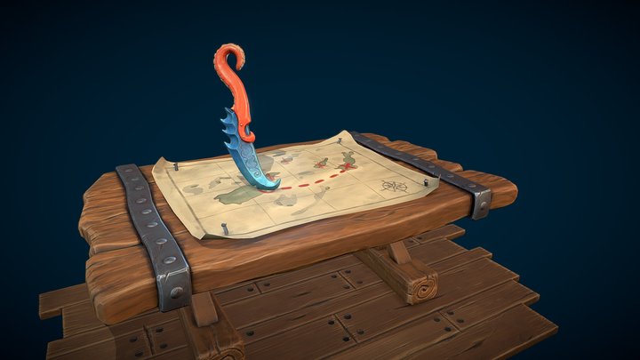 Secrets of the Kraken 3D Model