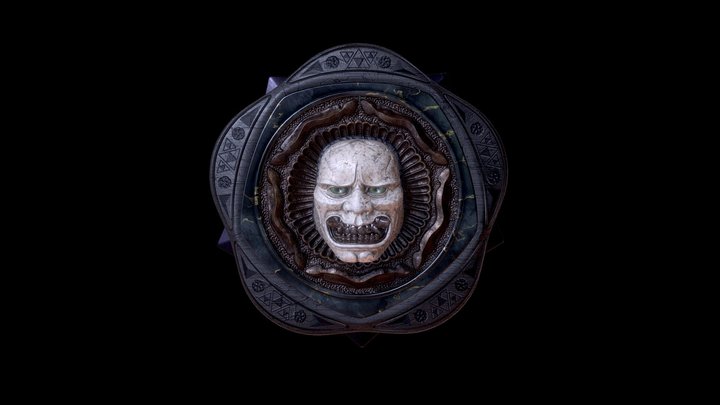 Oni Crest 3D Model