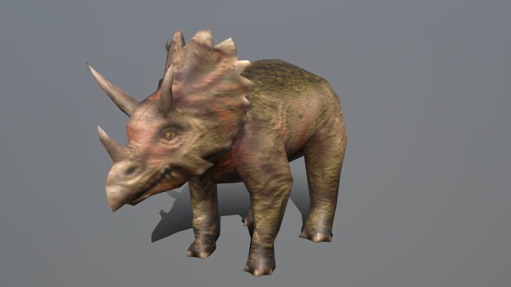 Carnivores Chasmosaurus – Free 3D Model STL