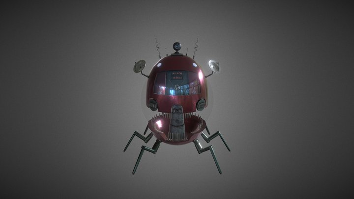 Millennium Bug 3D Model