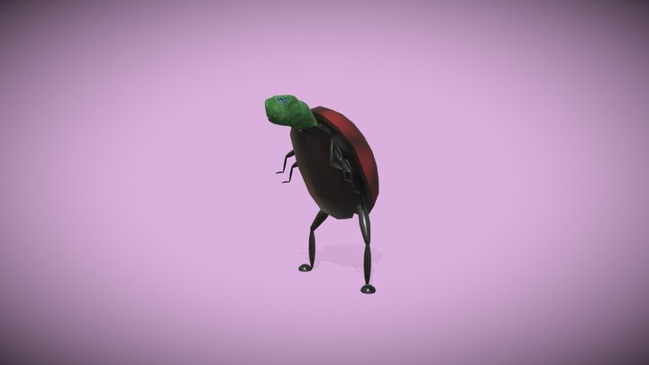 Reptisect: Schildbeestje 3D Model