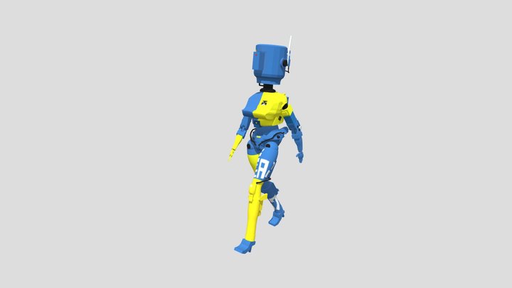 Robot_RaceQueenTeamEuler 3D Model