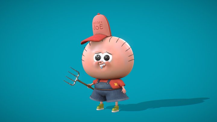 Fırat Character 3D Model