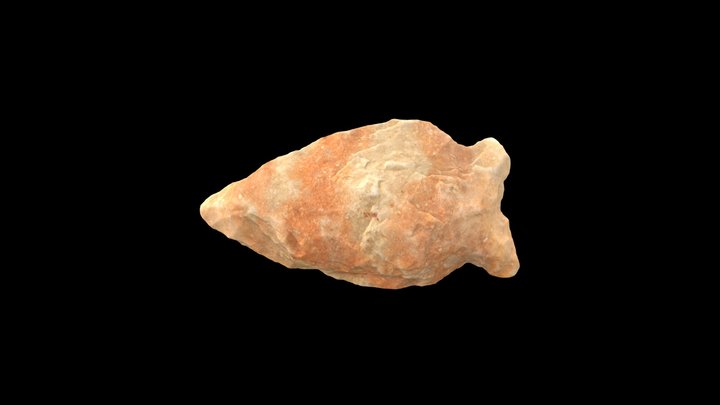 Chert Projectile Point 3D Model