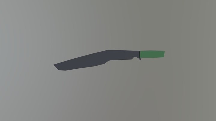 Dying Light: Khukuri Machete 3D Model