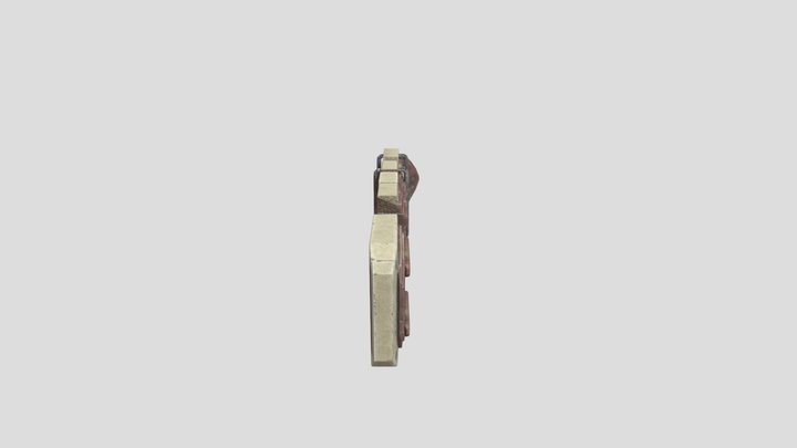 Modular bed restraint belt 3D Model