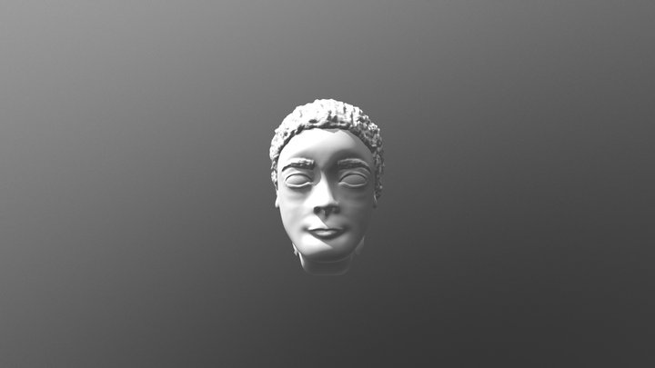 Hord Jessica Face Sculpt 3D Model
