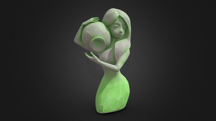 Ladystone 3D Model