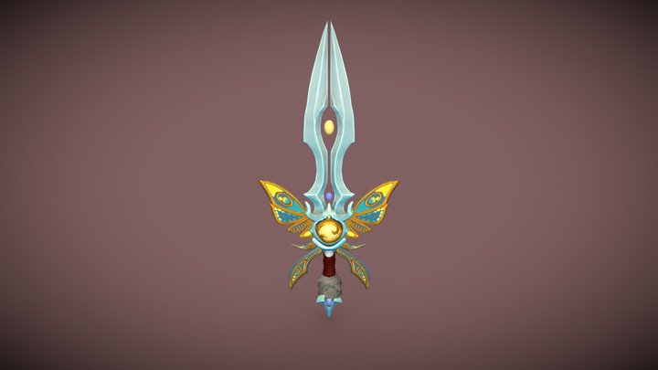 Sword Wing 3D Model
