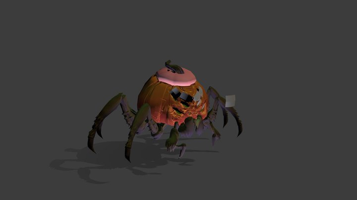 Pumkin 3D Model