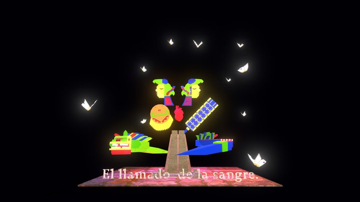 El llamado de la sangre 3D Model
