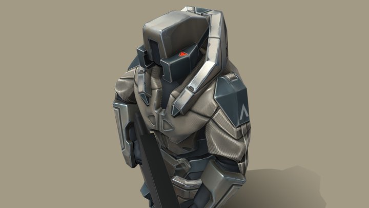 Commando 3D Model