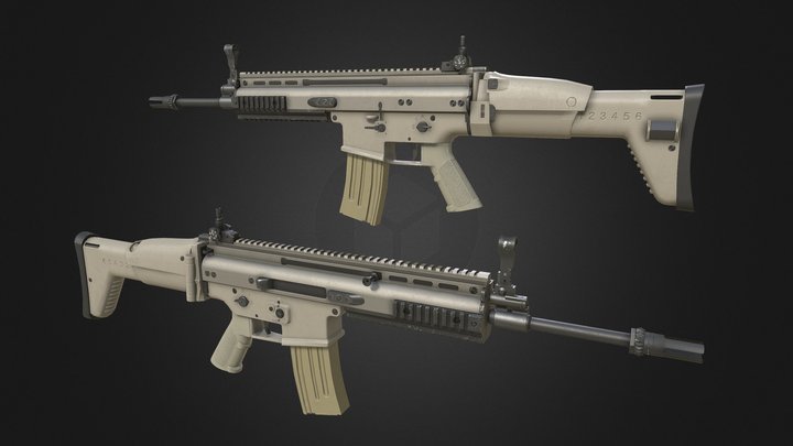 SCAR H 3D Model