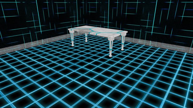 Room 1 "Tron" 3D Model