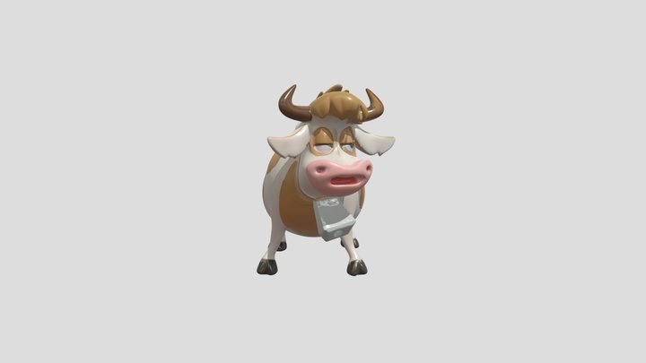 Mooriella The Cow – Free 3D Model STL