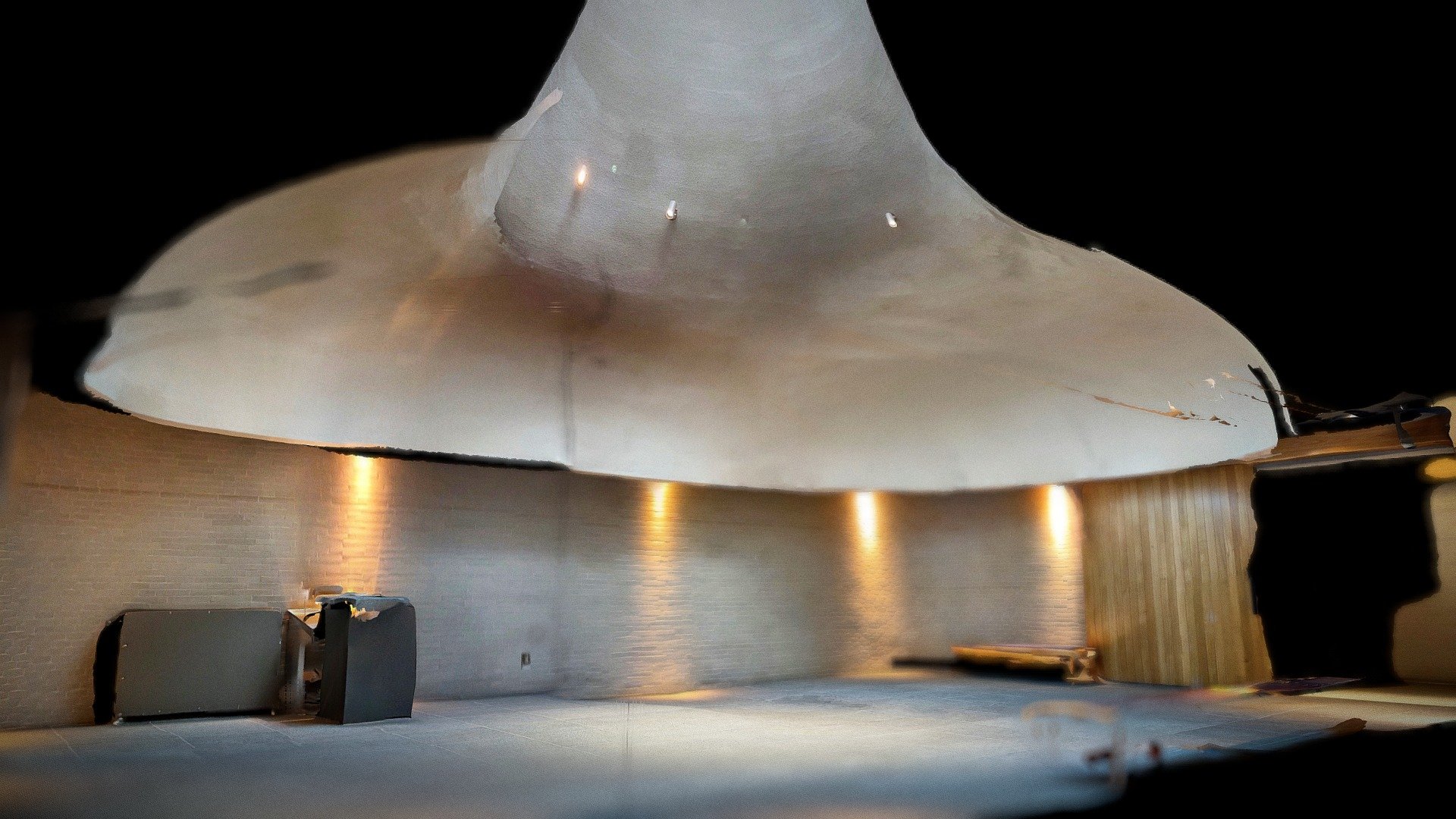 大槌町斎場拾骨室：Otsuchi Town Crematorium