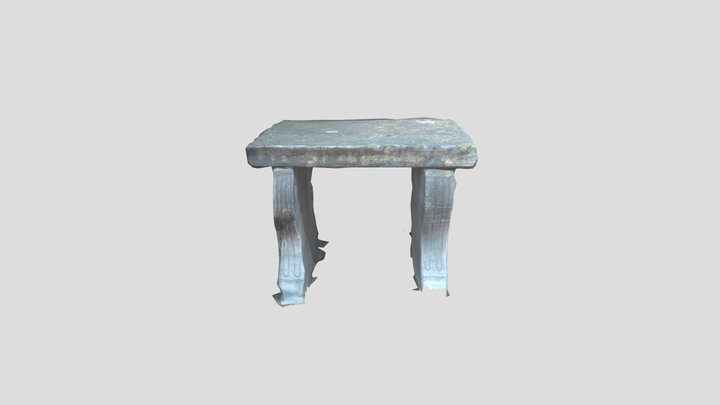 Ancient Roman Table Final 3D Model
