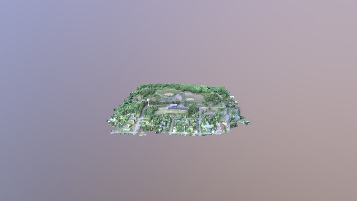 Iron River School Iron River WI 2019_simplified_ 3D Model