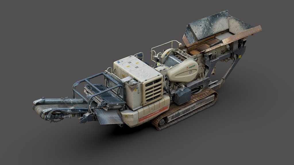 Mobile jaw crusher