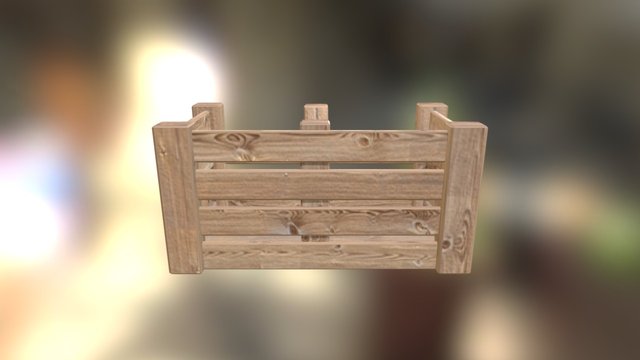 Echo's OCD Box Medium - Wood 3D Model