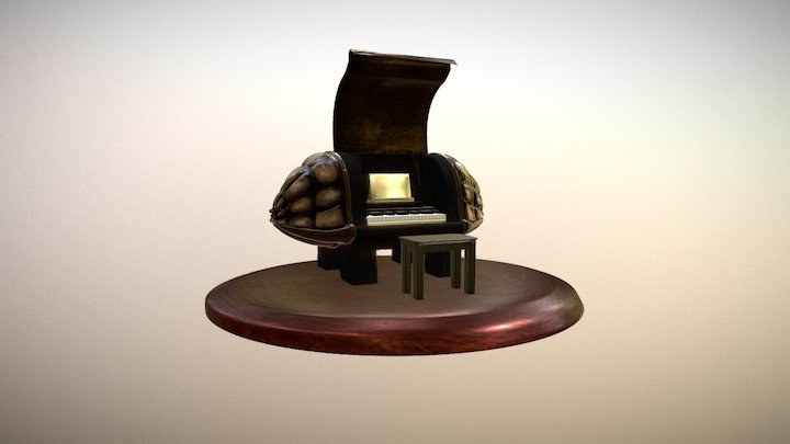 Tortupiano 3D Model