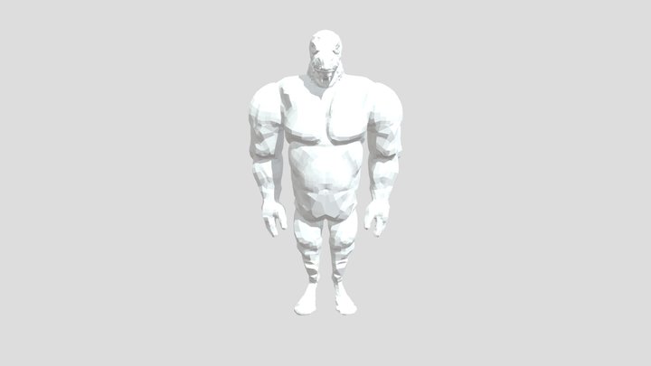 Gorian Proyecto Low Poly 3D Model