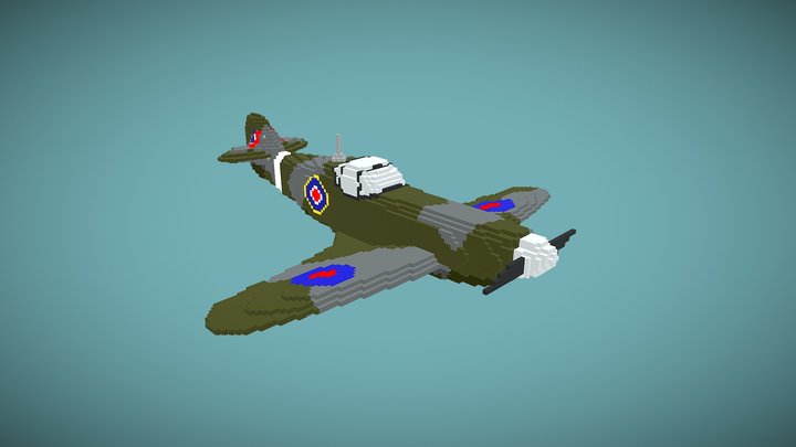Supermarine Spitfire 3D Model
