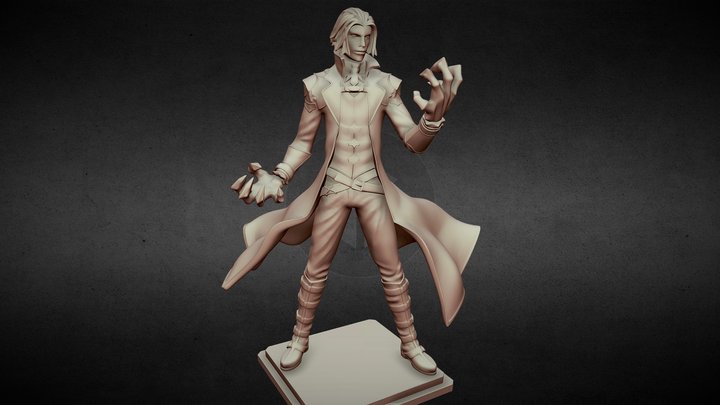 Sorcerer Printable Figurine 3D Model