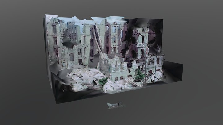 Berlin ruins July 1945 (photogrammetry)