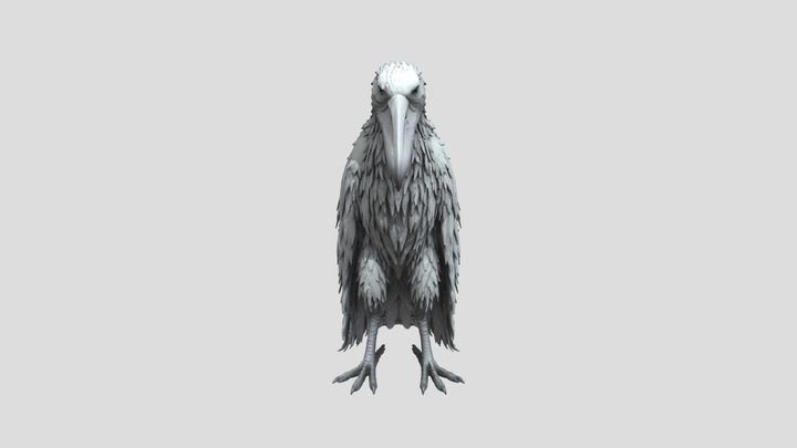 Opium bird 3D Model