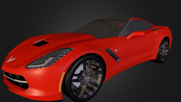 Corvette Stingray 2014.zip 3D Model