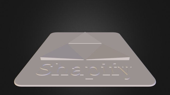 Shapify logo.STL 3D Model