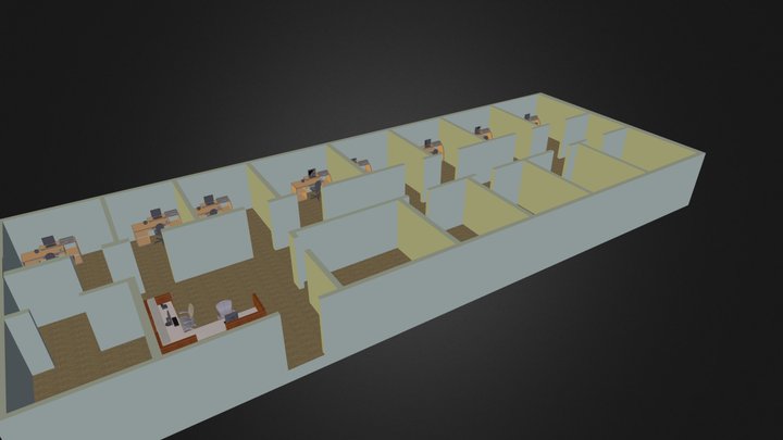 offices 3D Model