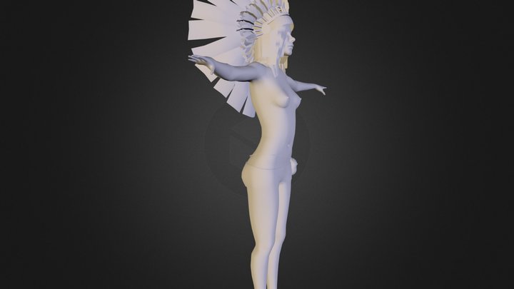 Char_Low.obj 3D Model