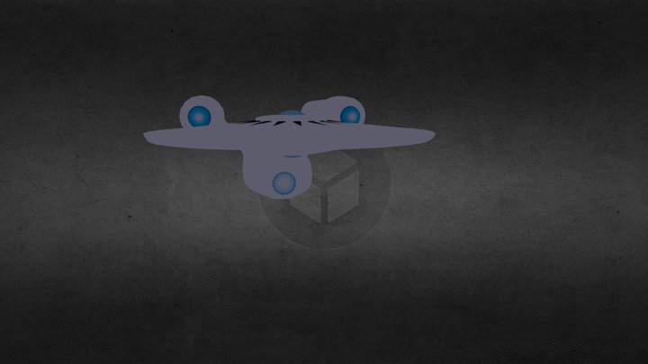 Starship draft 3D Model