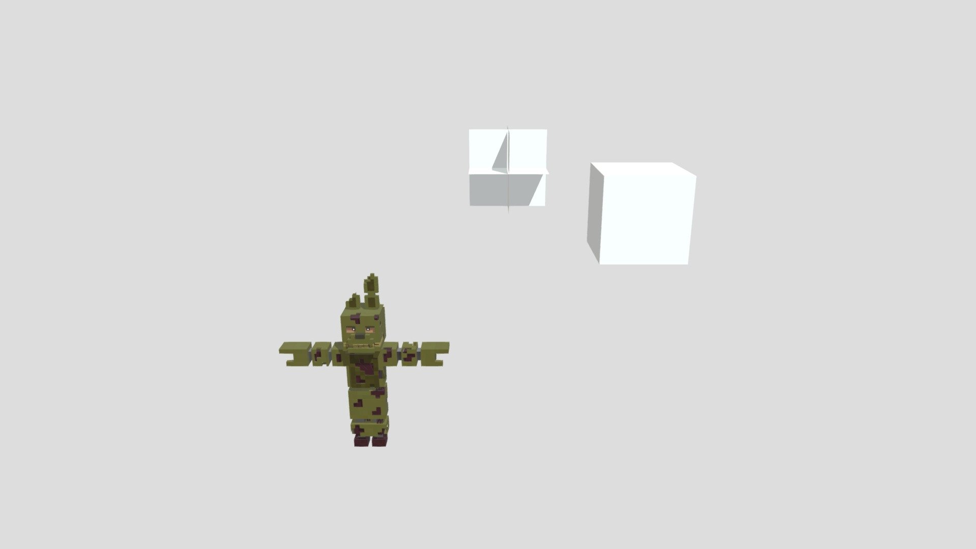 Springtrap - Download Free 3D model by dldalan788 [6a00b6c] - Sketchfab
