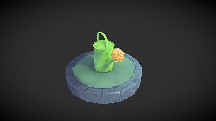 Watering can 3D Model