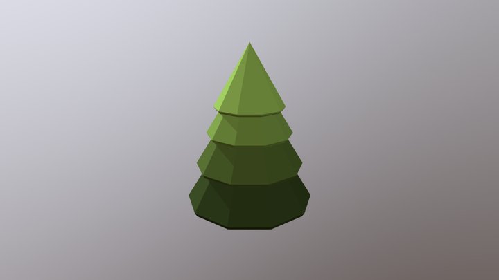 Evergreen Asset 3D Model