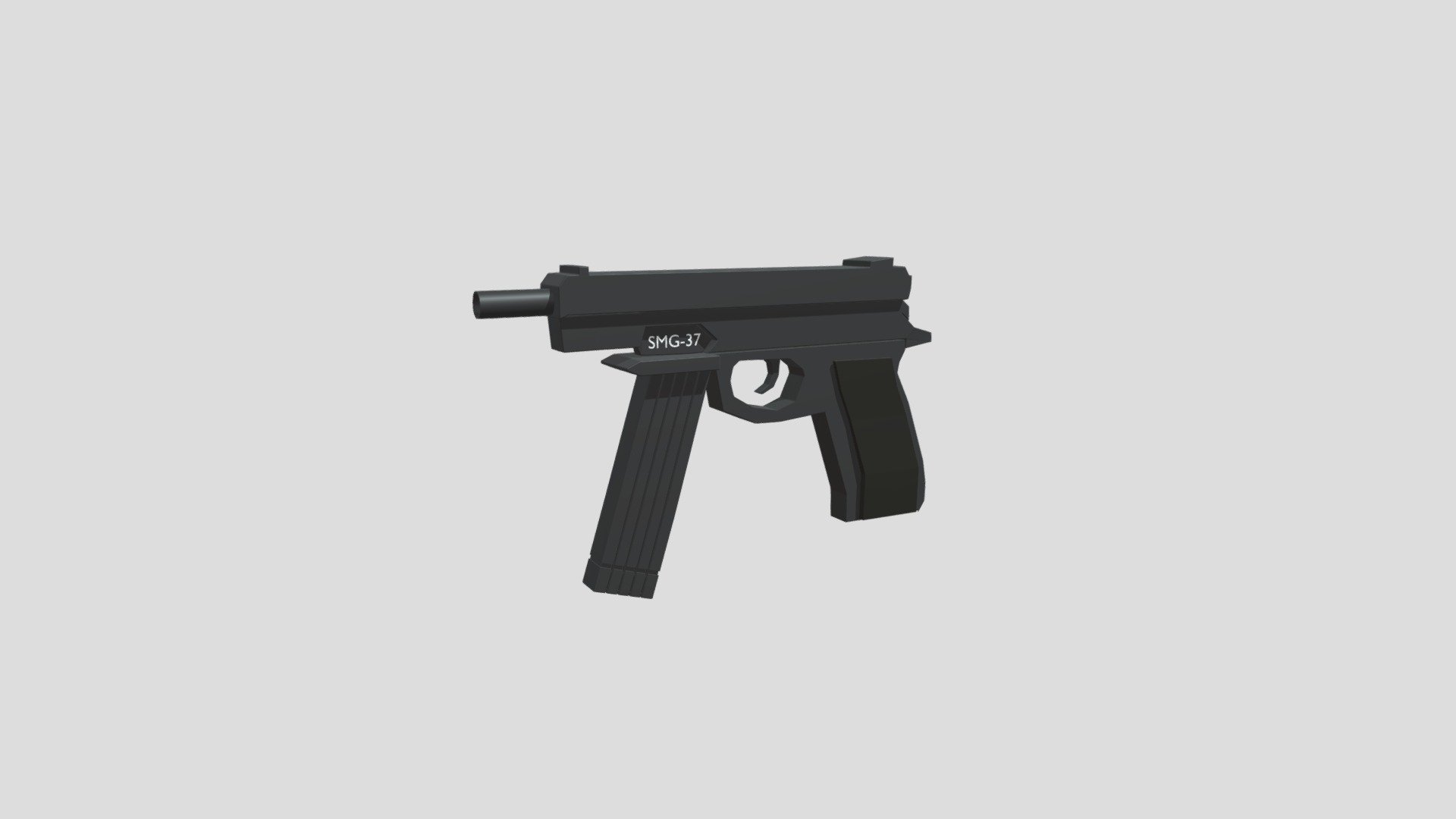 SMG Gun Model