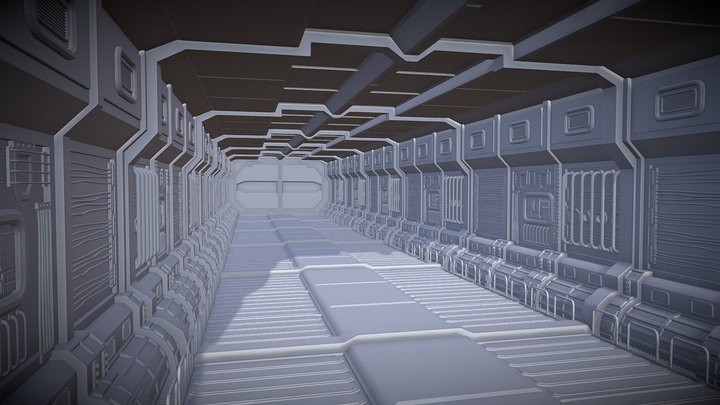 SciFi - Academic Study 3D Model