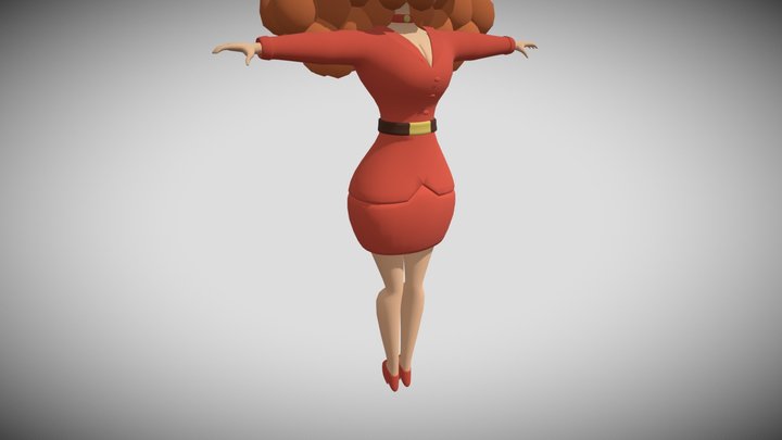 MISS BELLUM 3D Model