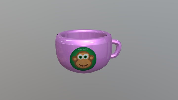 Monkeymug 3D Model