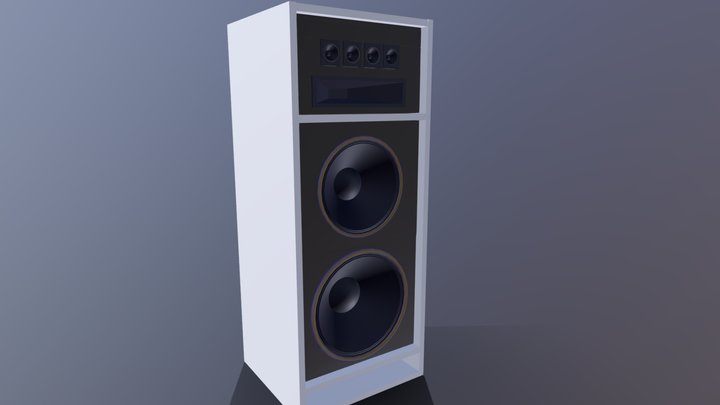 Basic-1x12-1x15-tweters-speaker-capbinet 1-2b 3D Model
